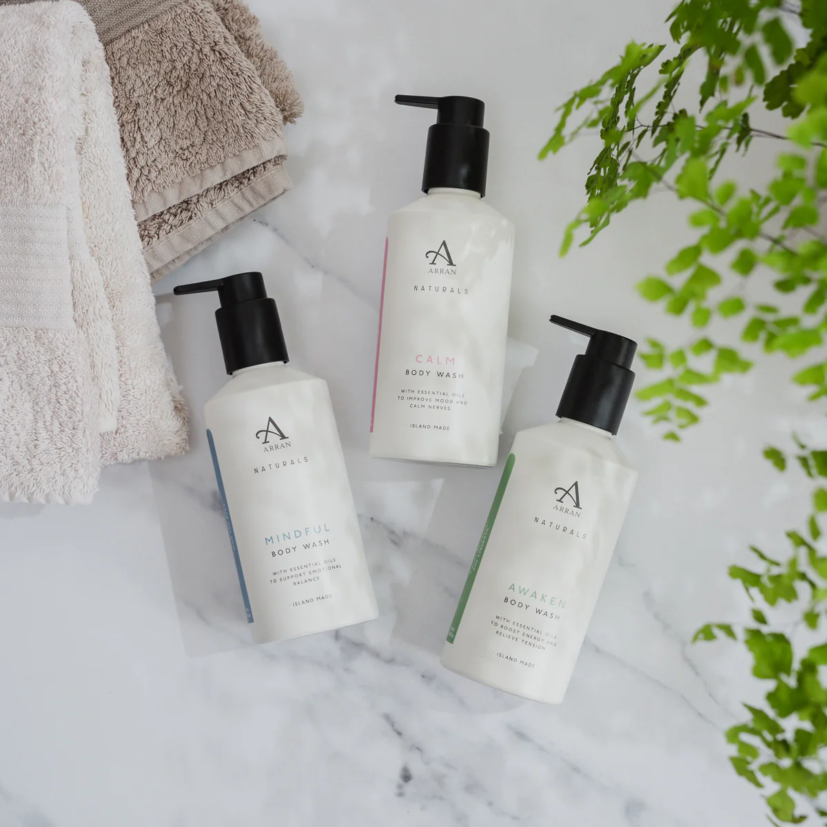 Awaken Mint & Eucalyptus Natural Body Wash - Image 3