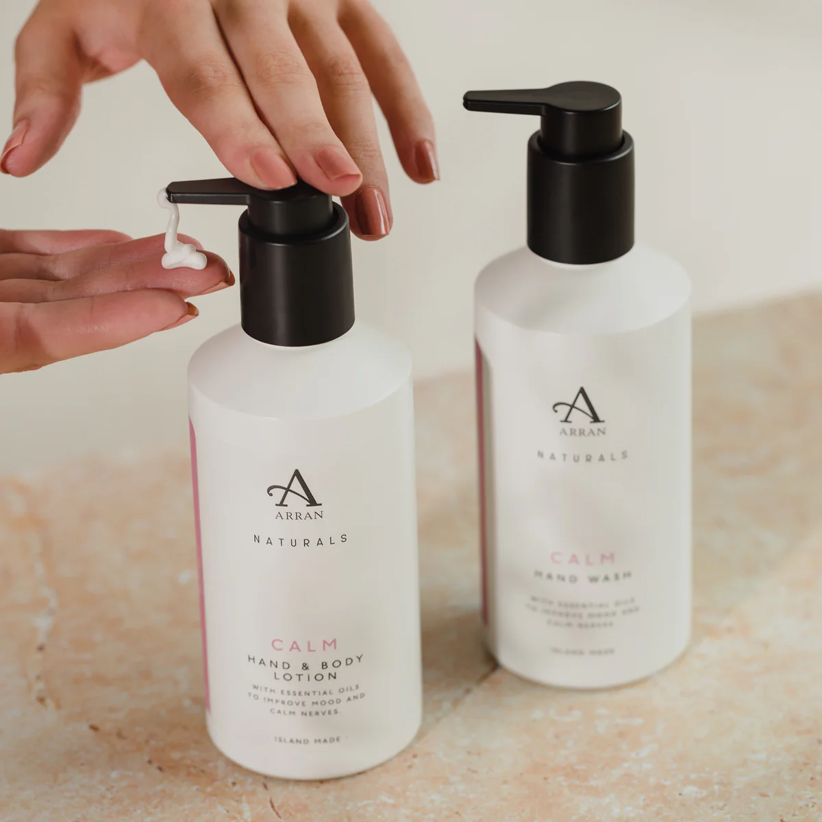 Calm Lavender & Chamomile Hand & Body Lotion - Image 5